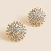 1K Zircon Stone Stud Earrings