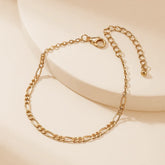 Golden Mesh Chain Bracelet - Shein