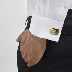 Golden Stone Div Cufflinks