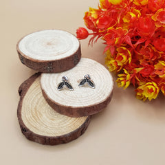 Leaf Stud Earrings - Small