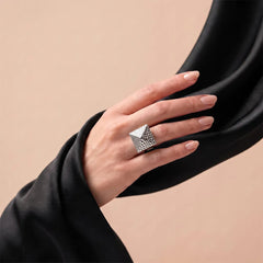 Silver Pyro Ring - Sizeable