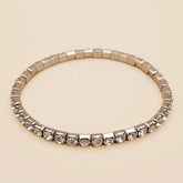 Silver Stone Bracelet String - Shein