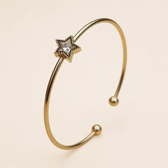 Stone Lily Bracelet Bangle - Shein