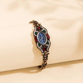 Turkish Multi Stone Golden Watch