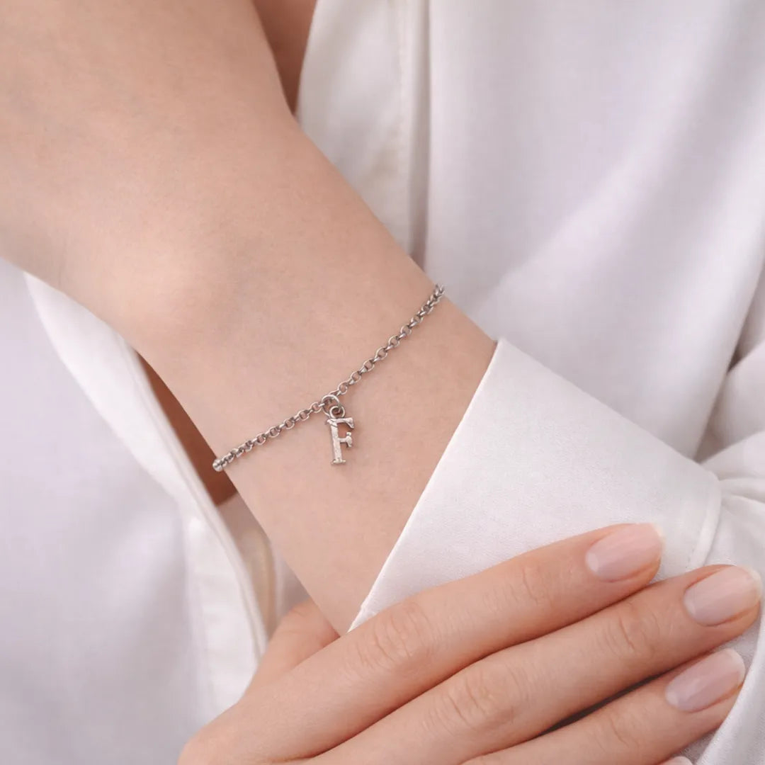 Alpha Silver Bracelet - Shein