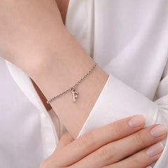 Alpha Silver Bracelet - Shein