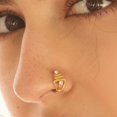 Antique Bronze Nose Ring