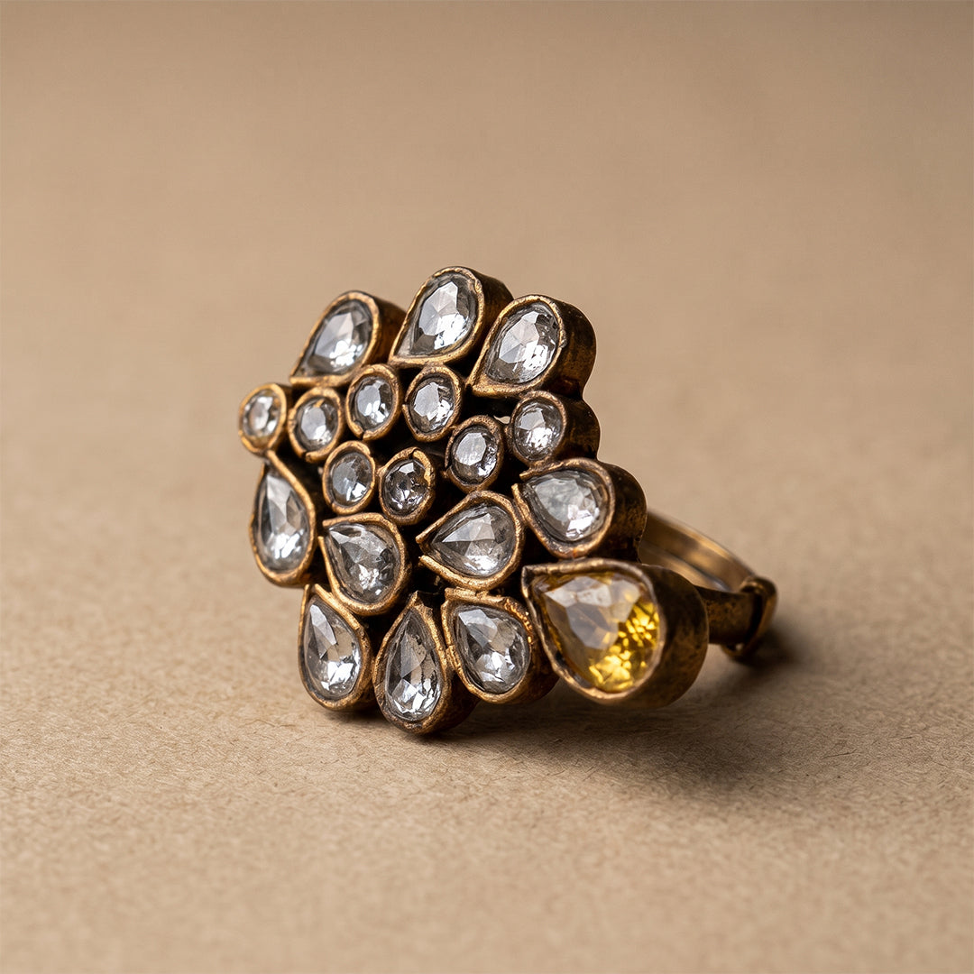 Blue Stone Turkish Ring - Sizeable
