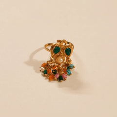 Champa Multi Beads Toe Ring (Bichwa)
