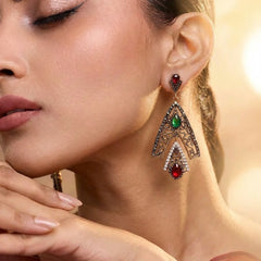 Drop Stone Turkish Earrings