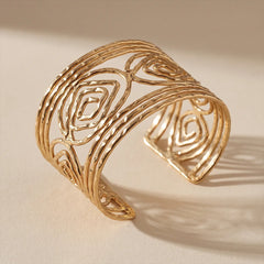 Dull Gold Sphere Metallic Handcuff