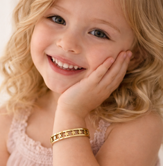 Golden Star Chain Bracelet Bangle - Kids
