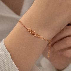 Floral Golden Bracelet - Shein