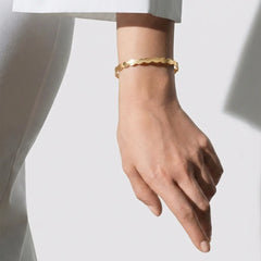 Flow Golden Bracelet Bangle - Shein