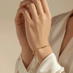 Golden Beads Bracelet - Shein