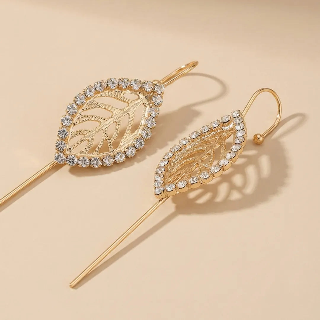 Golden Ear Cuff Earrings