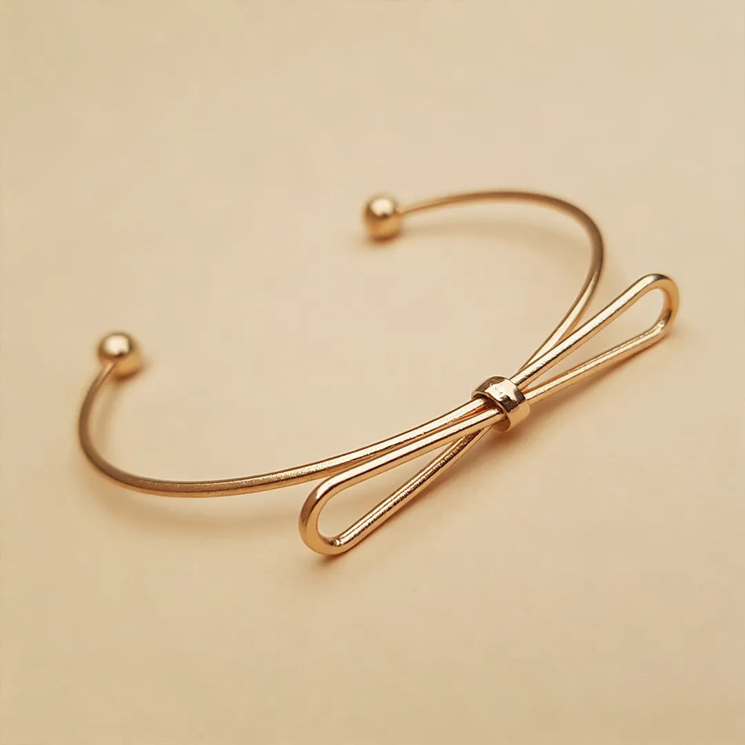 Golden_Bow_Bracelet_Bangle_-_Shein