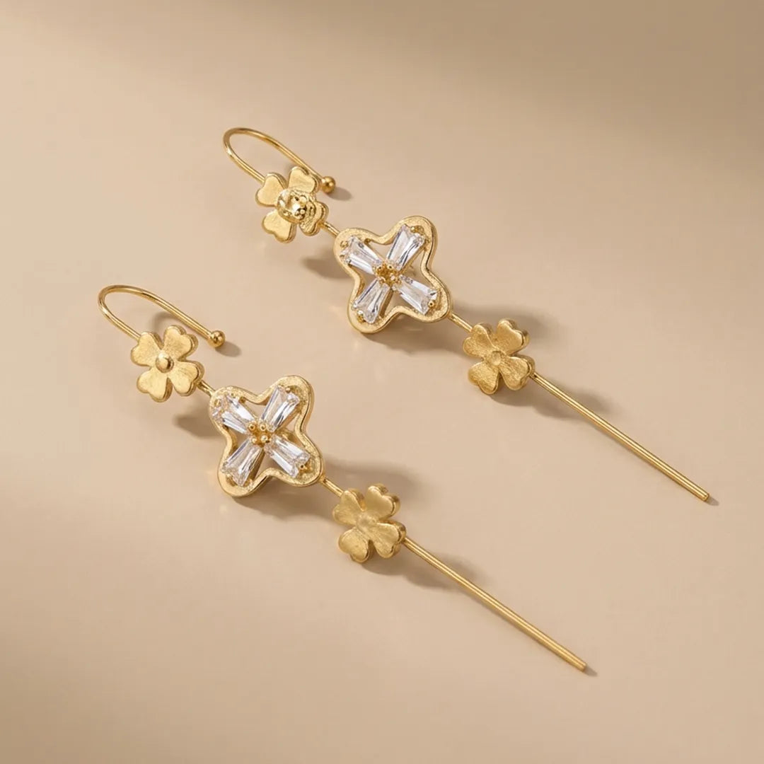 Golden Simple Ear Cuffs