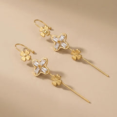Golden Simple Ear Cuffs