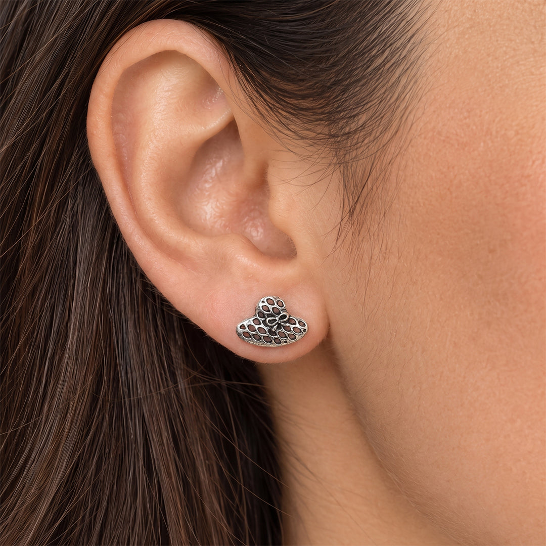 Hat Stud Earrings - Small