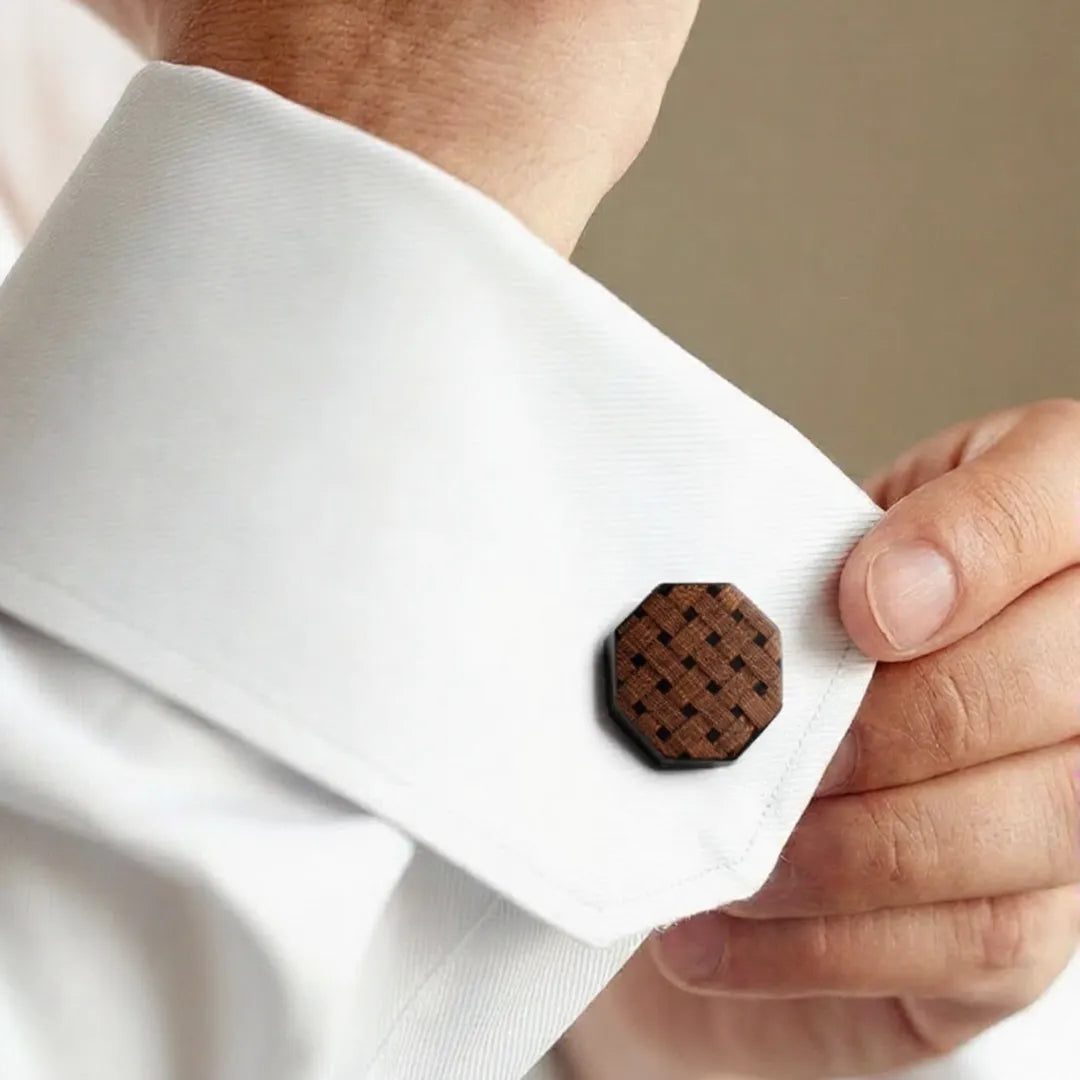 Hexa Patterned Cufflinks