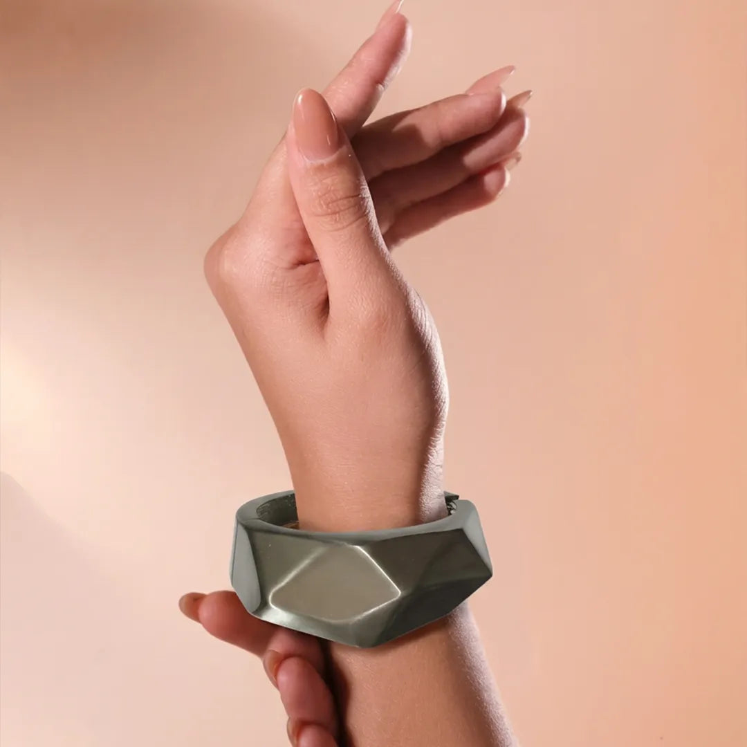 Hexa Silver Metallic Handcuffs