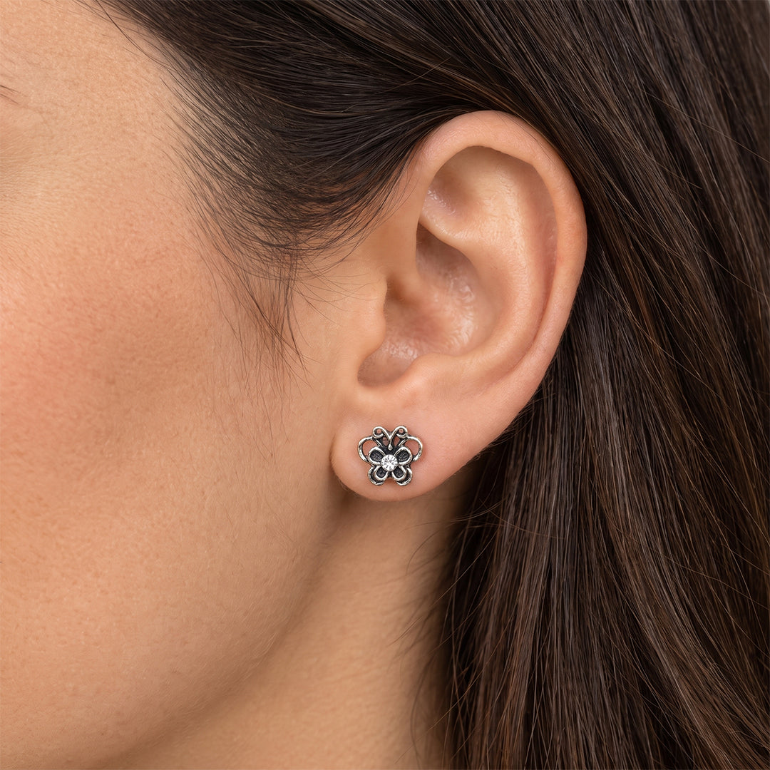Hibiscus Stud Earrings - Small
