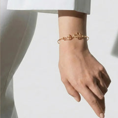 Love Golden Bracelet Bangle - Shein ( Size 2.5 )