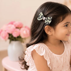 Mint Green Bow-Tie Hair Pin - Kids