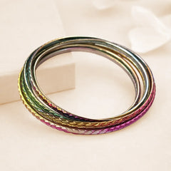 Muli Metallic Bangle Set