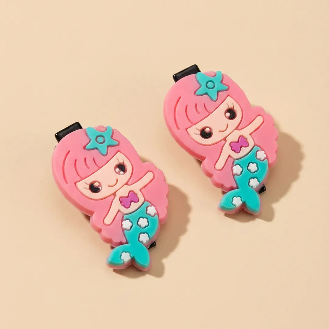 Pink Mermaid Hair Pin - Kids