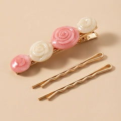 Round Metallic Hair Pins Set 2 - Kids