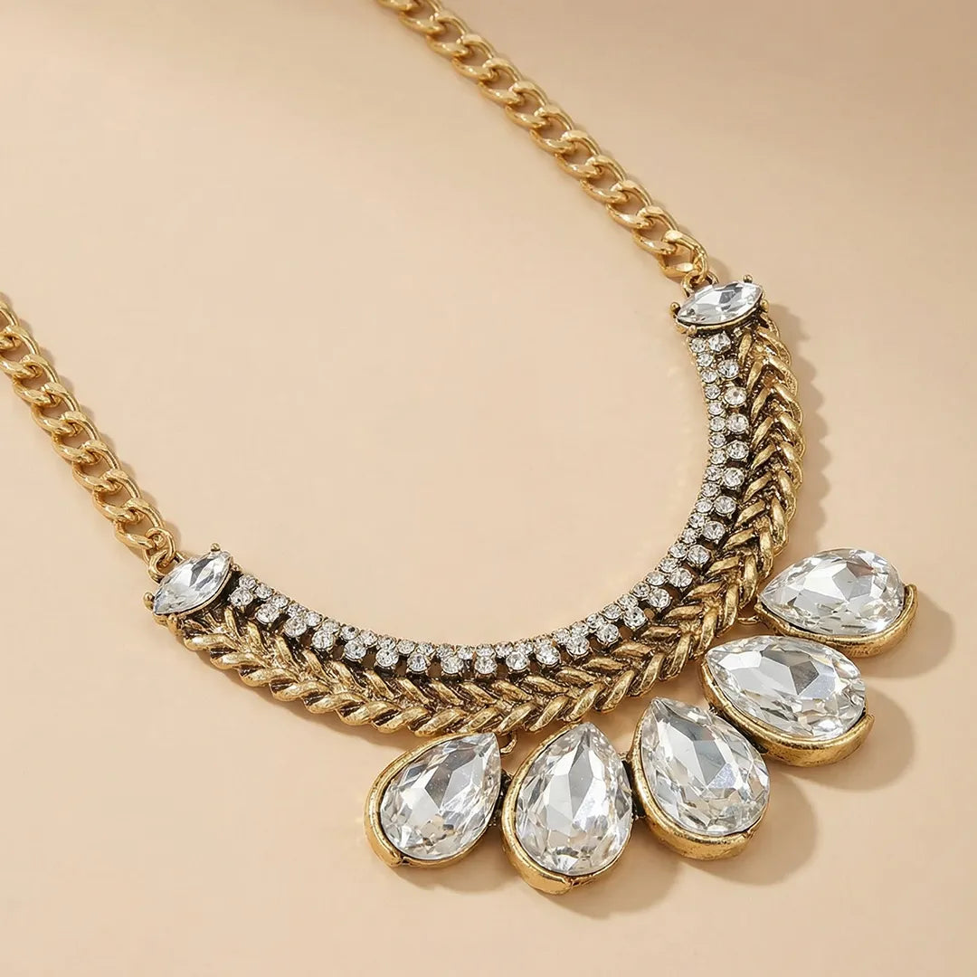 Silver Stone Necklace