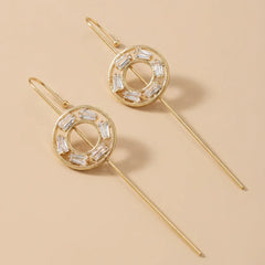 Stone Ear Cuff Golden