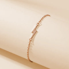 Strike Stone Golden Bracelet - Shein