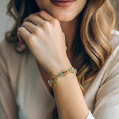 Turkish Turquoise Stone Antique Bracelet